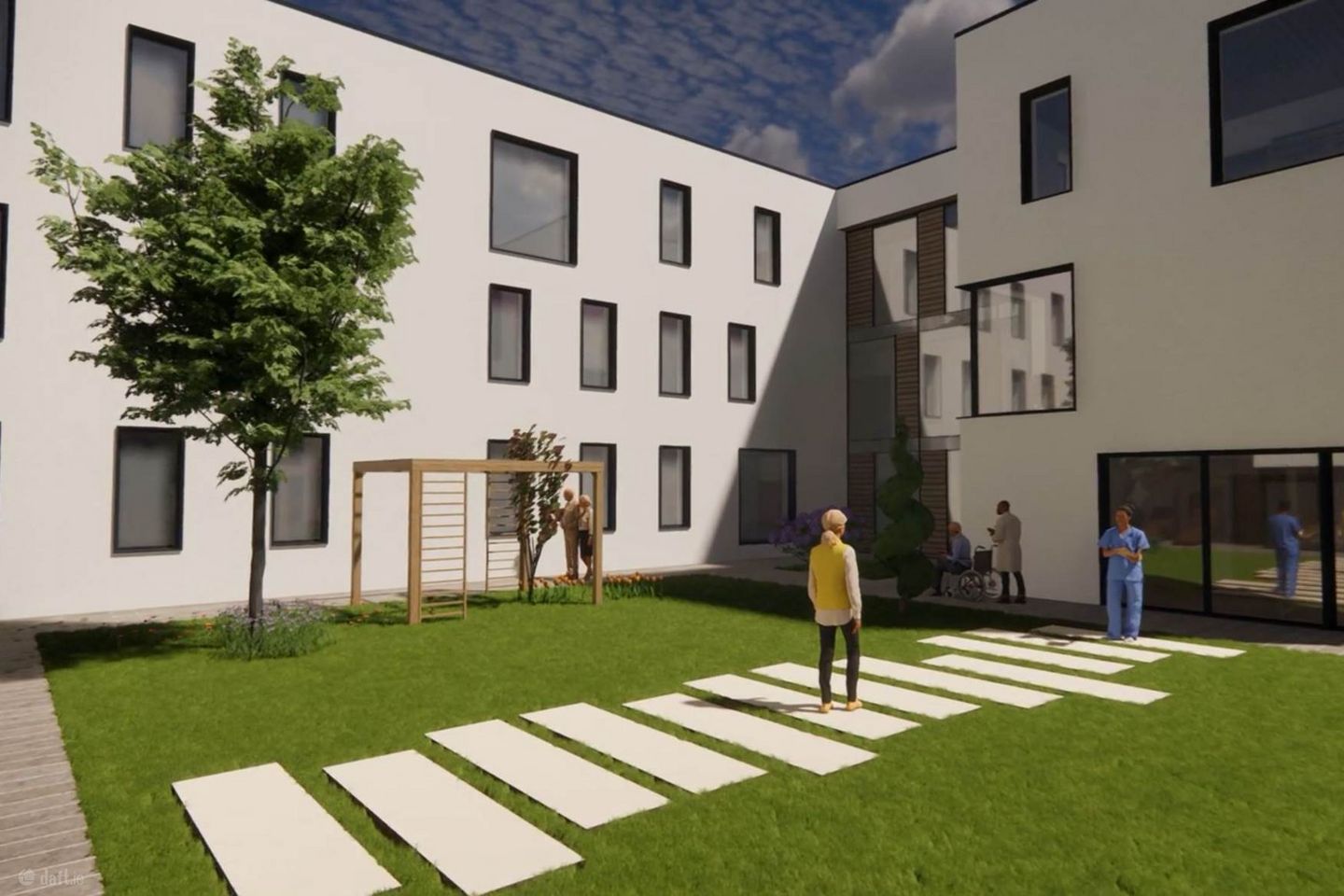 Site With Fpp For 99 Bed Nursing Home, A00 B000