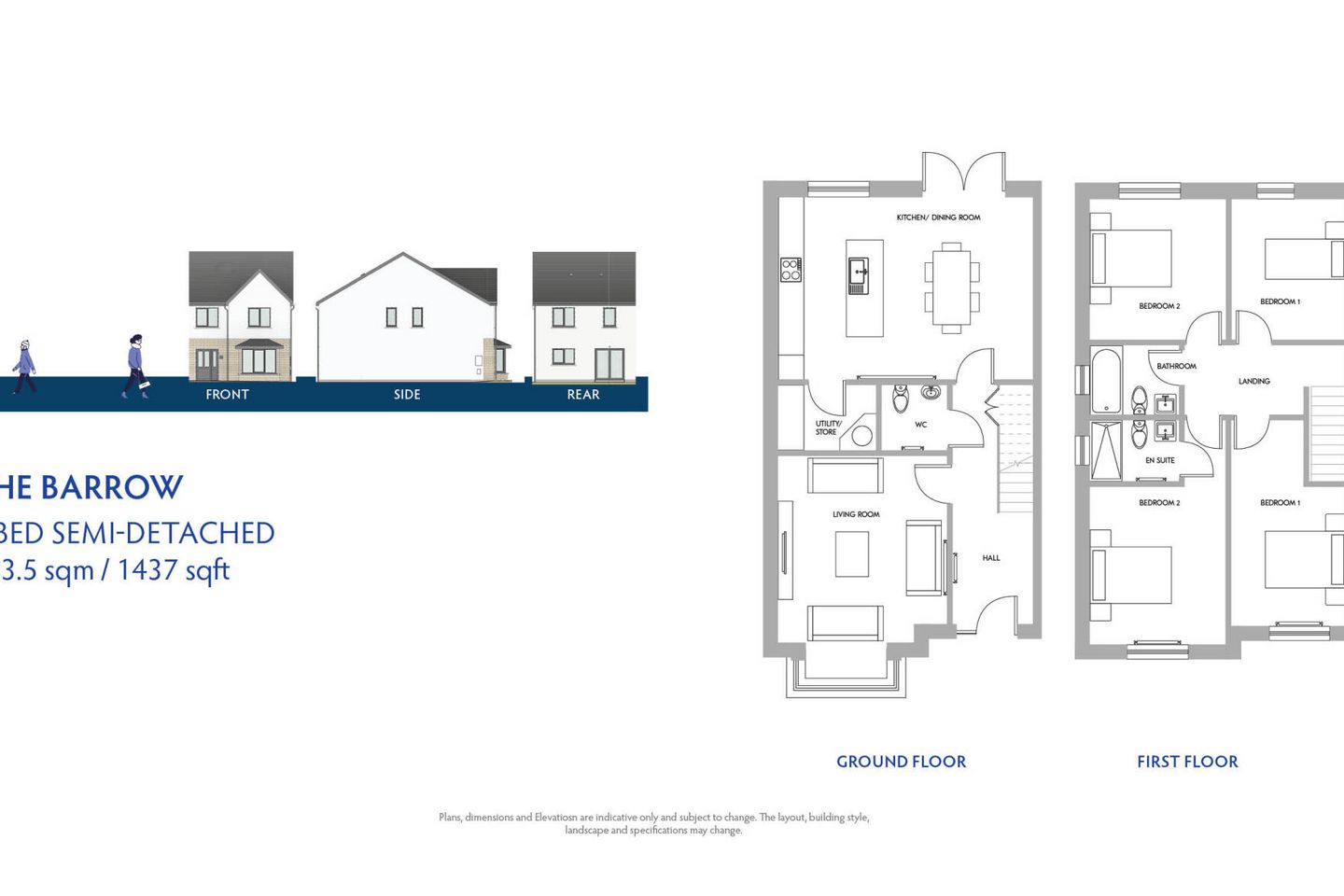 4 Bed Semi Detached, Riverbrook, Abbeylands, Ferrybank, Waterford