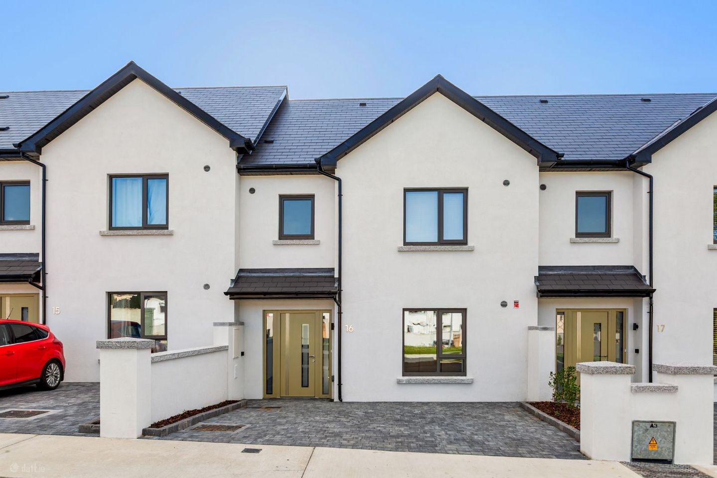 Type B4 - 3 Bed Mid-Terrace, Dun Greine, Coolgreany, Co. Wexford