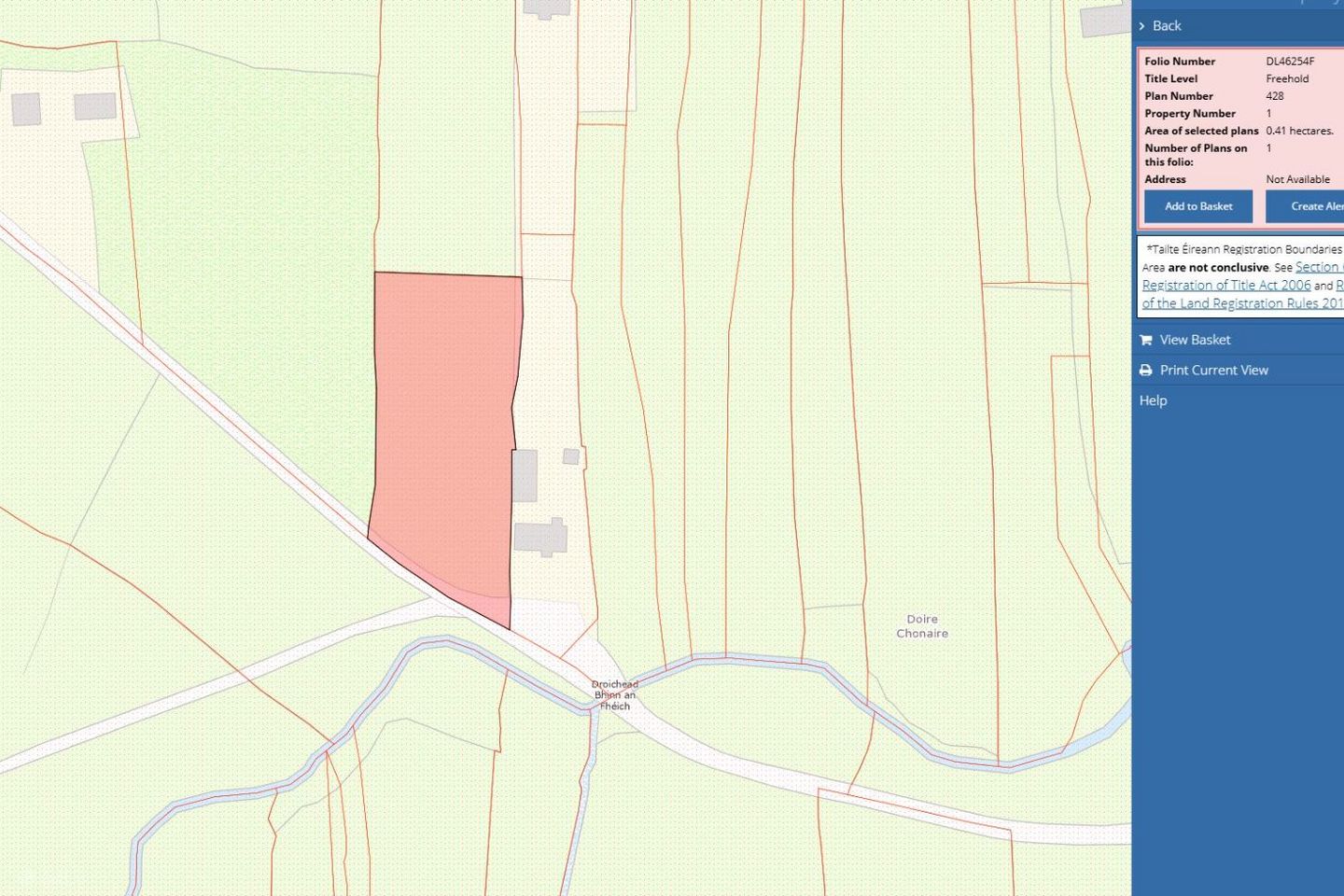 Circa. 1 Acre Site, Gortahork, Co. Donegal