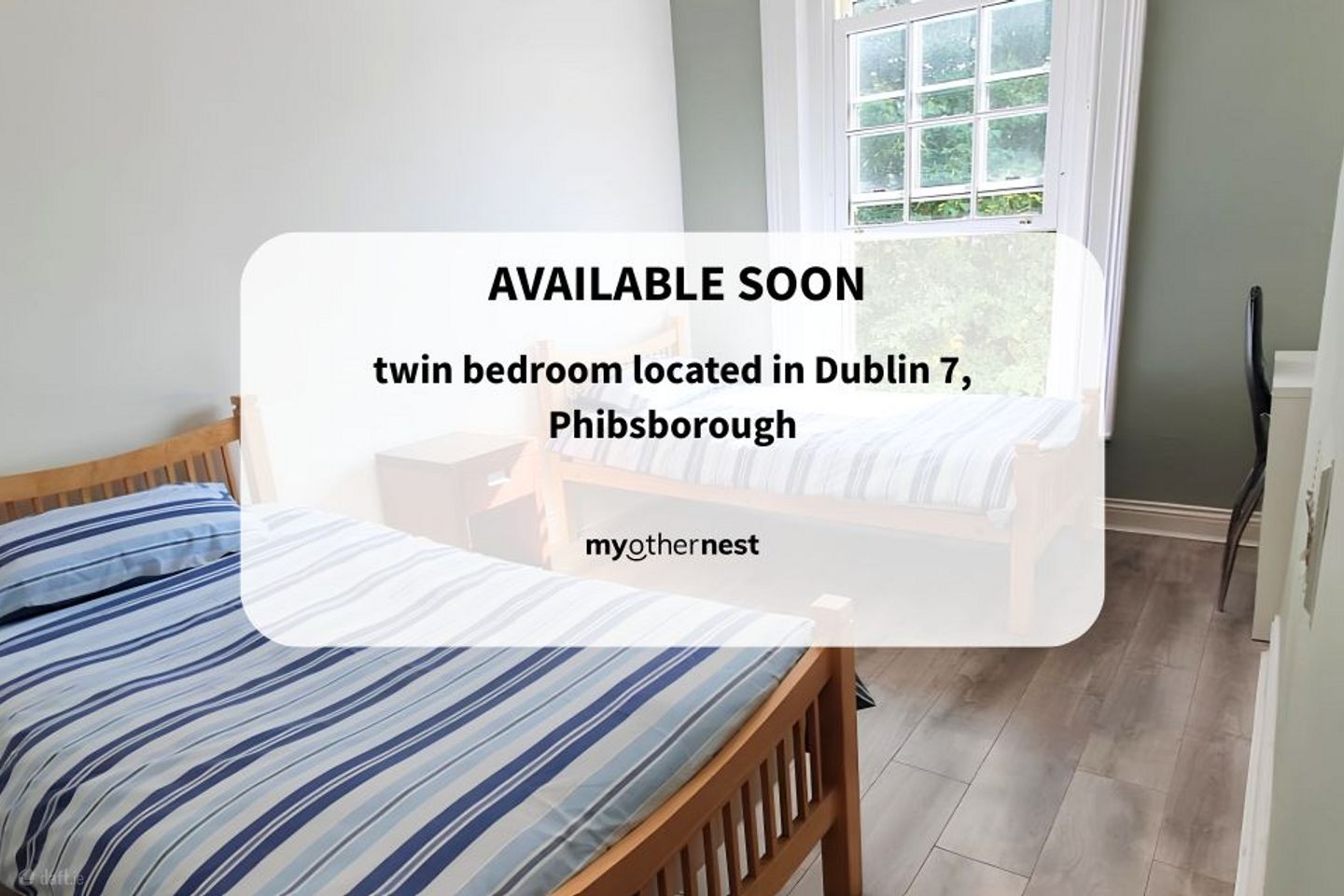 twin bedroom, 6.7, Blessington Street, Dublin 7, North Circular Road, Dublin 7