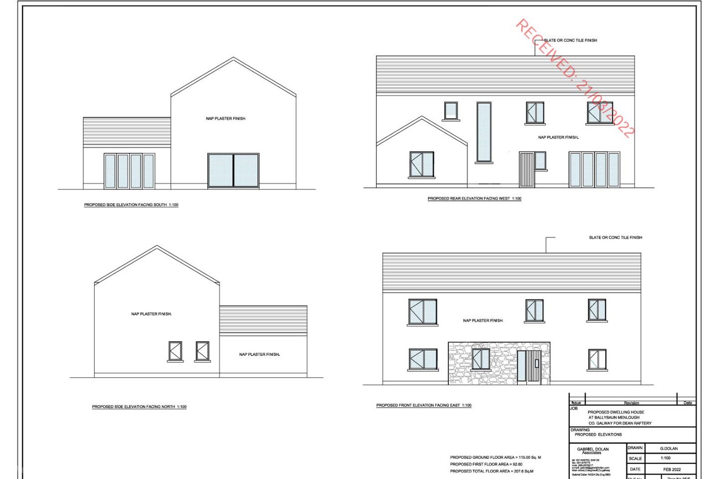 Site at Ballybaun, Monivea, Co. Galway