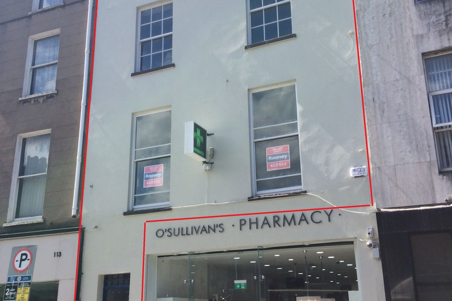 114 O'Connell Street (1st/2nd/3rd floors), Limerick City, Co. Limerick