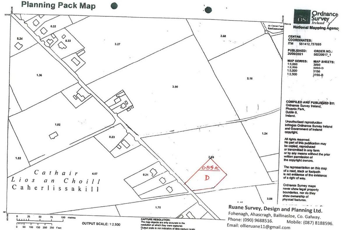 Site D Caherlissakill, Monivea, Co. Galway, H65KR44