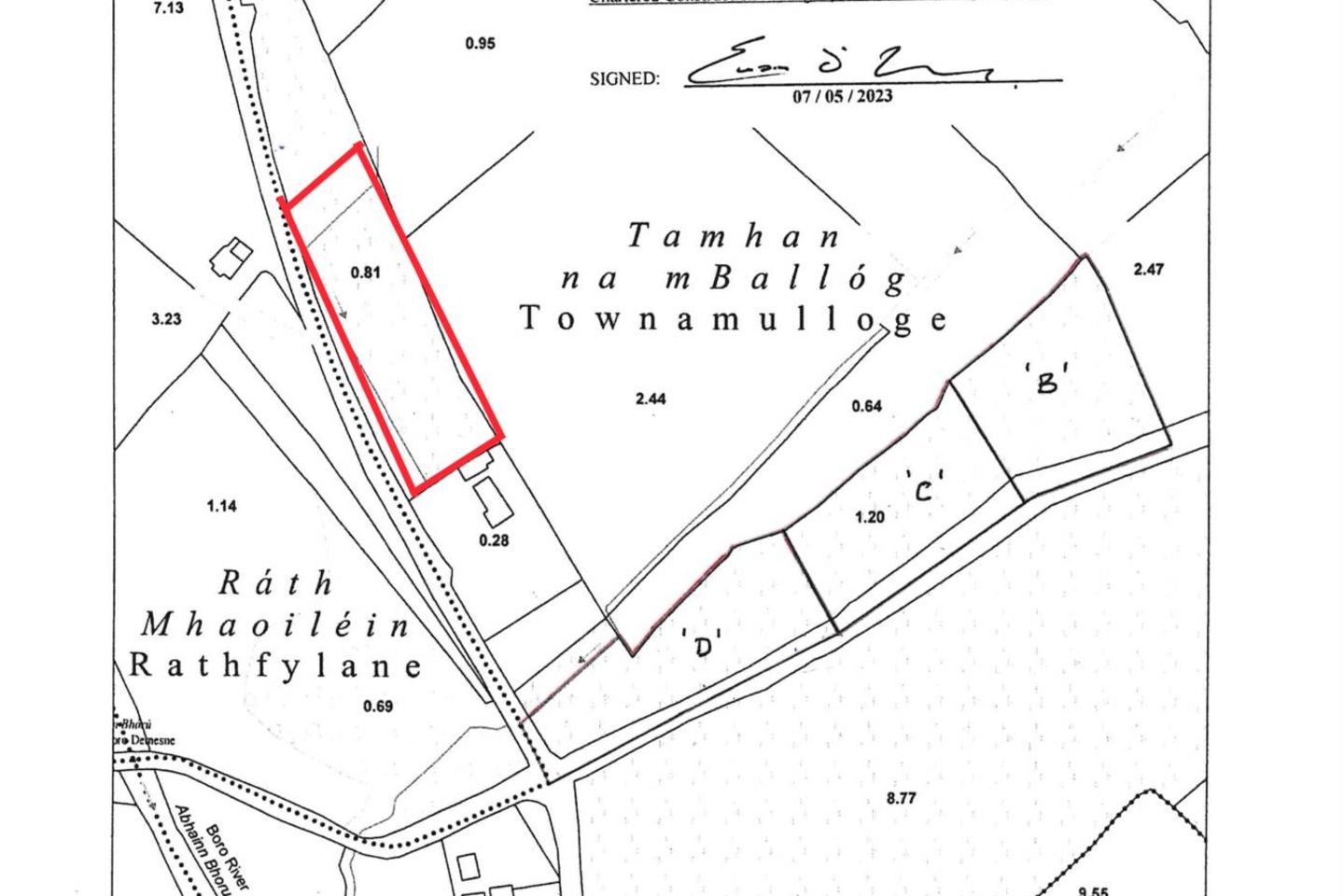 Townamullogue (C. 1.5 Acre Site), Clonroche, Enniscorthy, Co. Wexford
