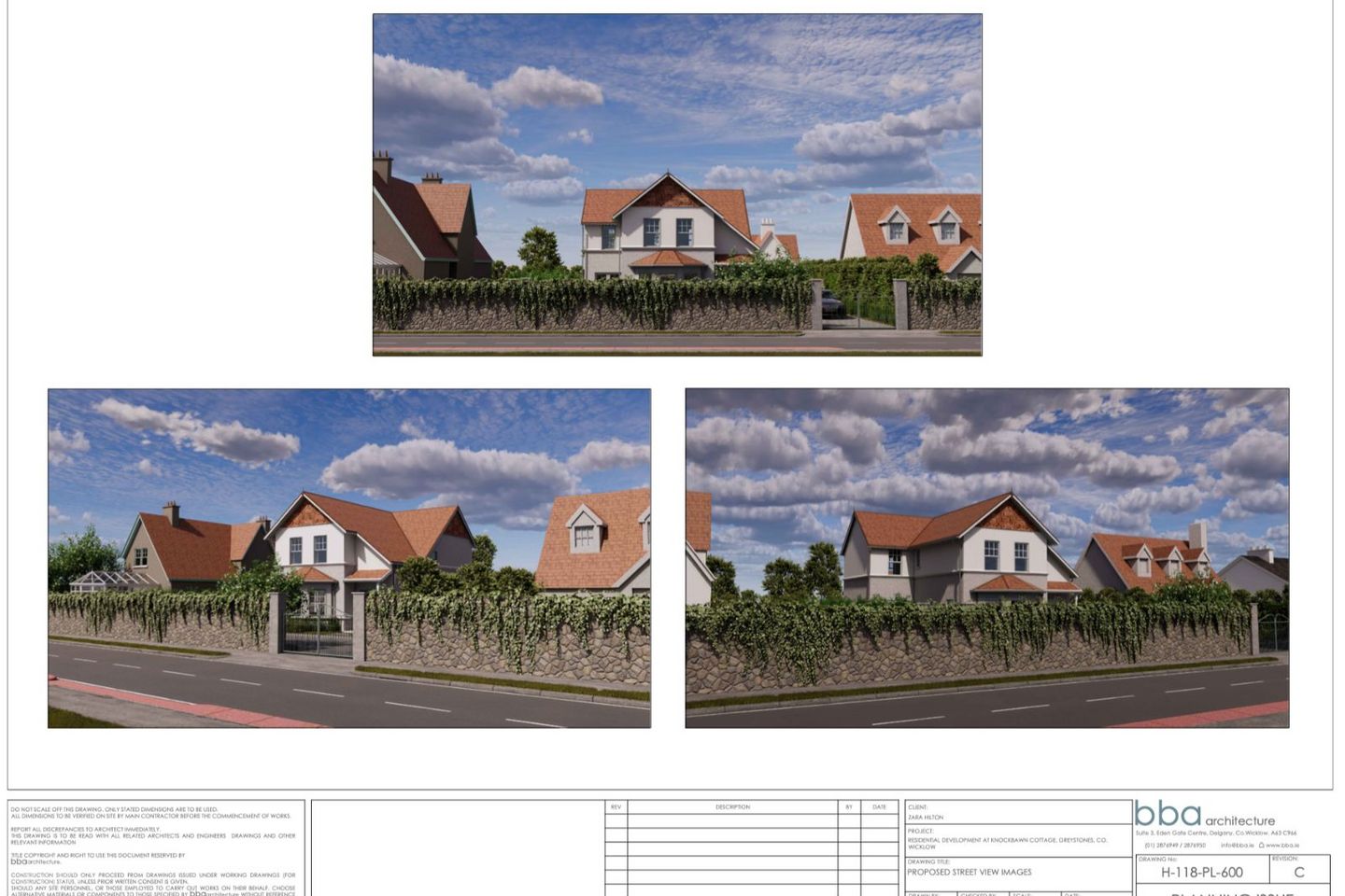 Prime Residential Site with Planning Lodged, The Burnaby, Mill Road, Greystones, Co. Wicklow