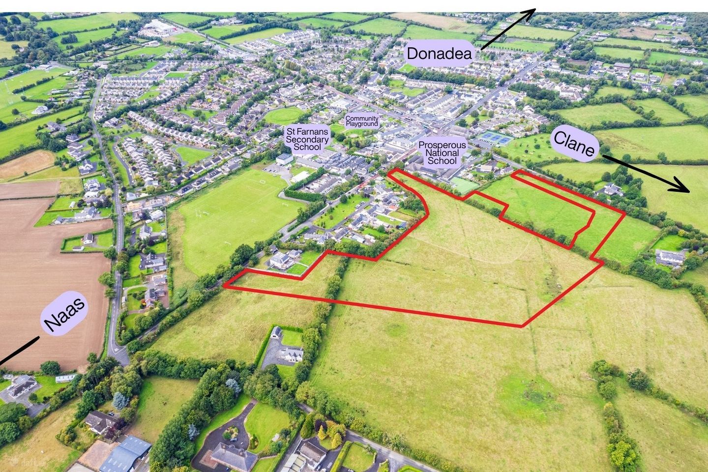 Clane Road, Prosperous, Co. Kildare.