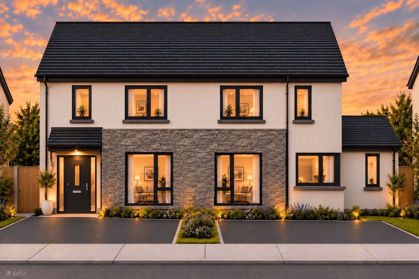 Type B1 3 Bedroom Semi Detached , Droim Riasc, Tulla, Co. Clare
