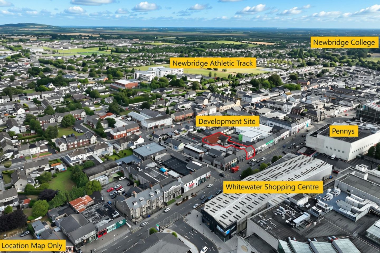 Town Centre Development Opportunity, The Former Curragh Inn, Edward Street, Newbridge, Co. Kildare, W12ND98