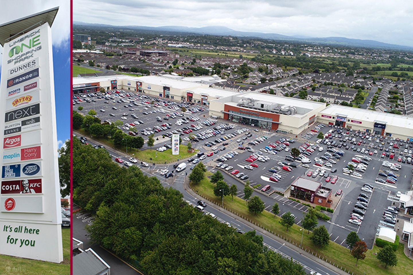 Limerick One Shopping Park, Garryowen, Co. Limerick