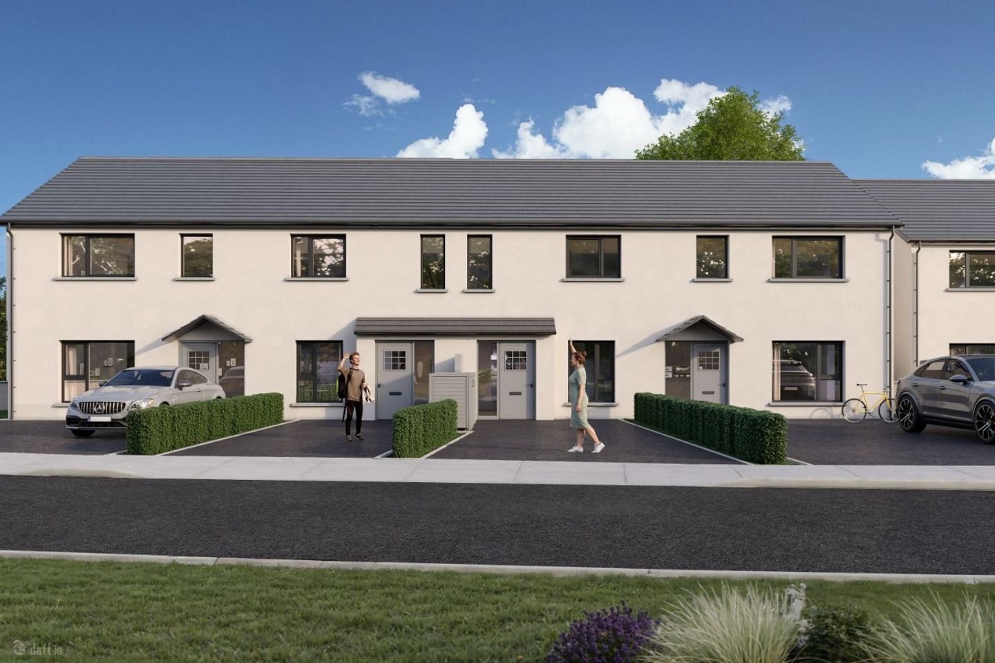 Type C - 2 Bedroom, Mid Terrace, Cluain Réidh, Ballyvourney, Co. Cork
