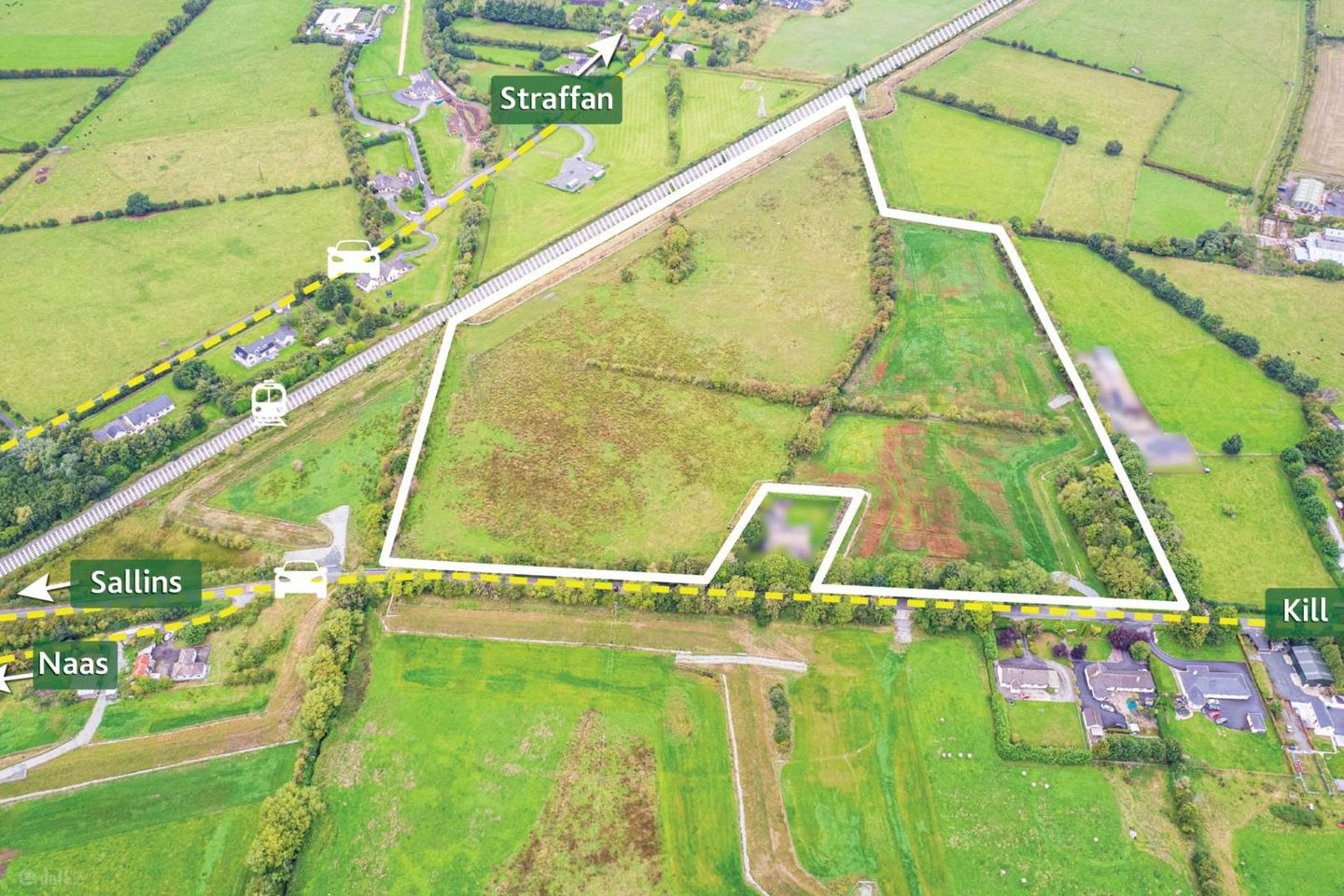 Derelict Residence On Approx. 26 Acres Killeenmore, Sallins, Co. Kildare