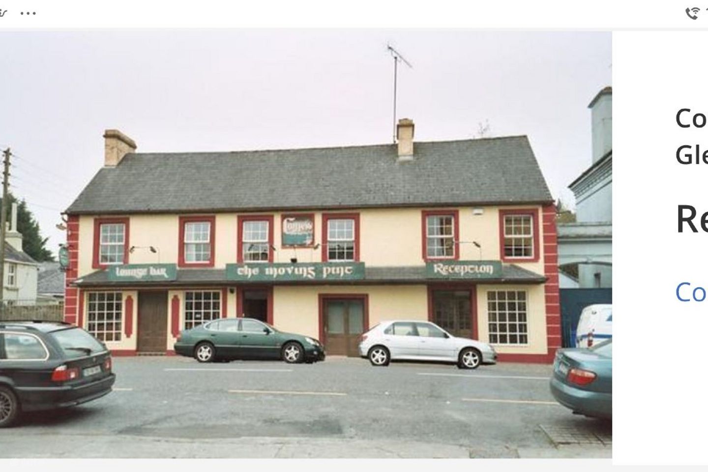 Comers. The Moving Pint, Creggs Road, Glenamaddy, Co. Galway