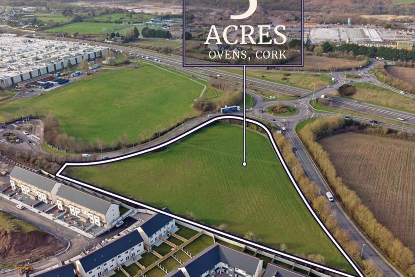 1.24 Ha / 3 Acres Development Land, Ovens, Co. Cork