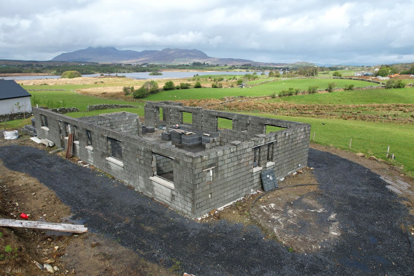 Partially Constructed House, Carrowmore, Liscarney, Westport, Co Mayo