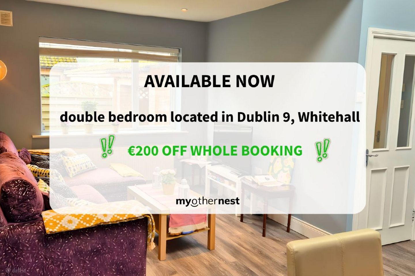 double bedroom, Whitehall, 9 Dublin ID:2.1 , Drumcondra, Dublin 9