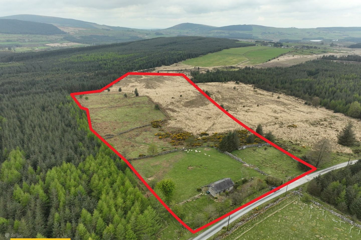 Cottage On C. 17.43 Acres, Granabeg Upper, Granabeg, Co. Wicklow
