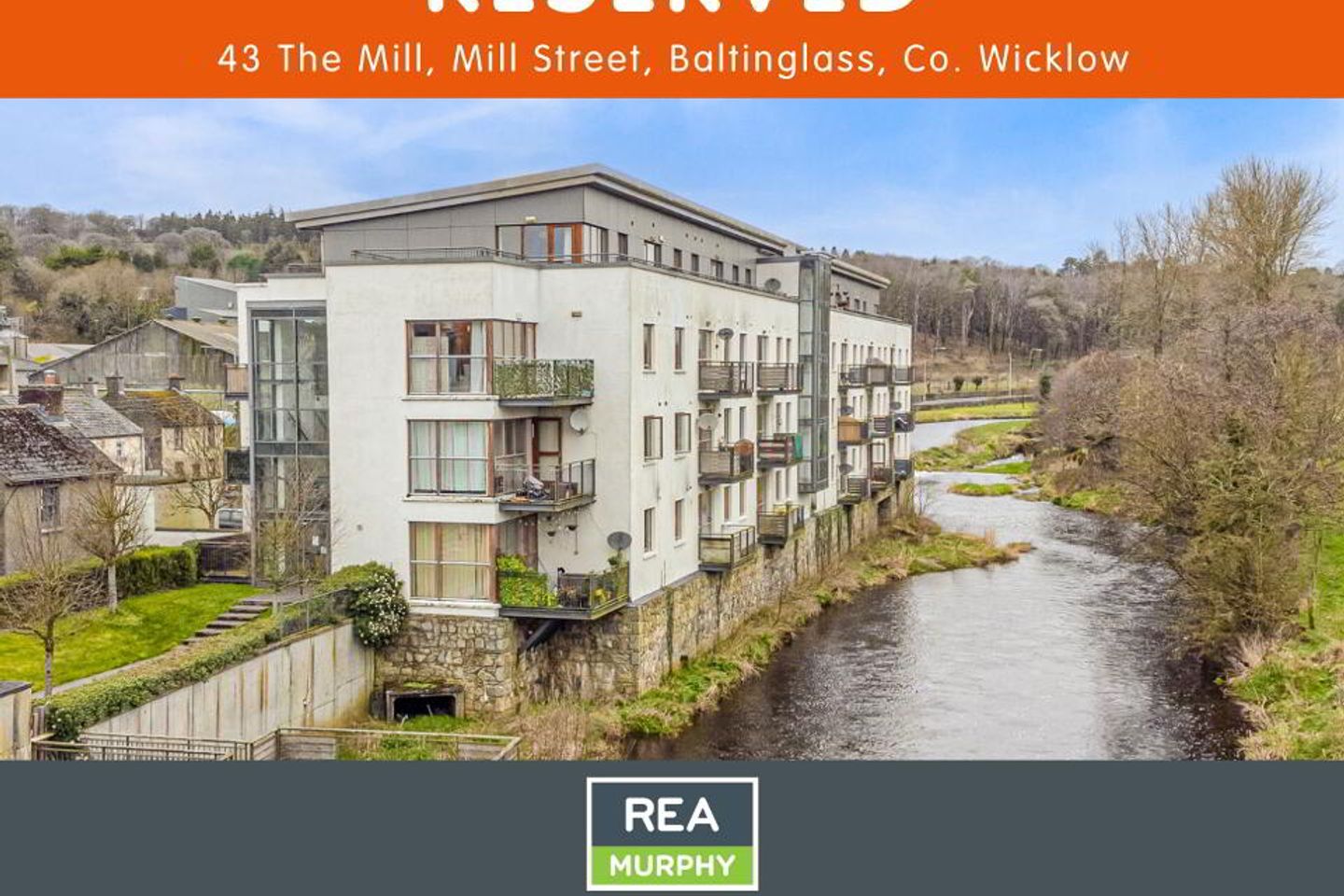 43 The Mill Apartments, Mill Street, Baltinglass, Co. Wicklow, W91HW30