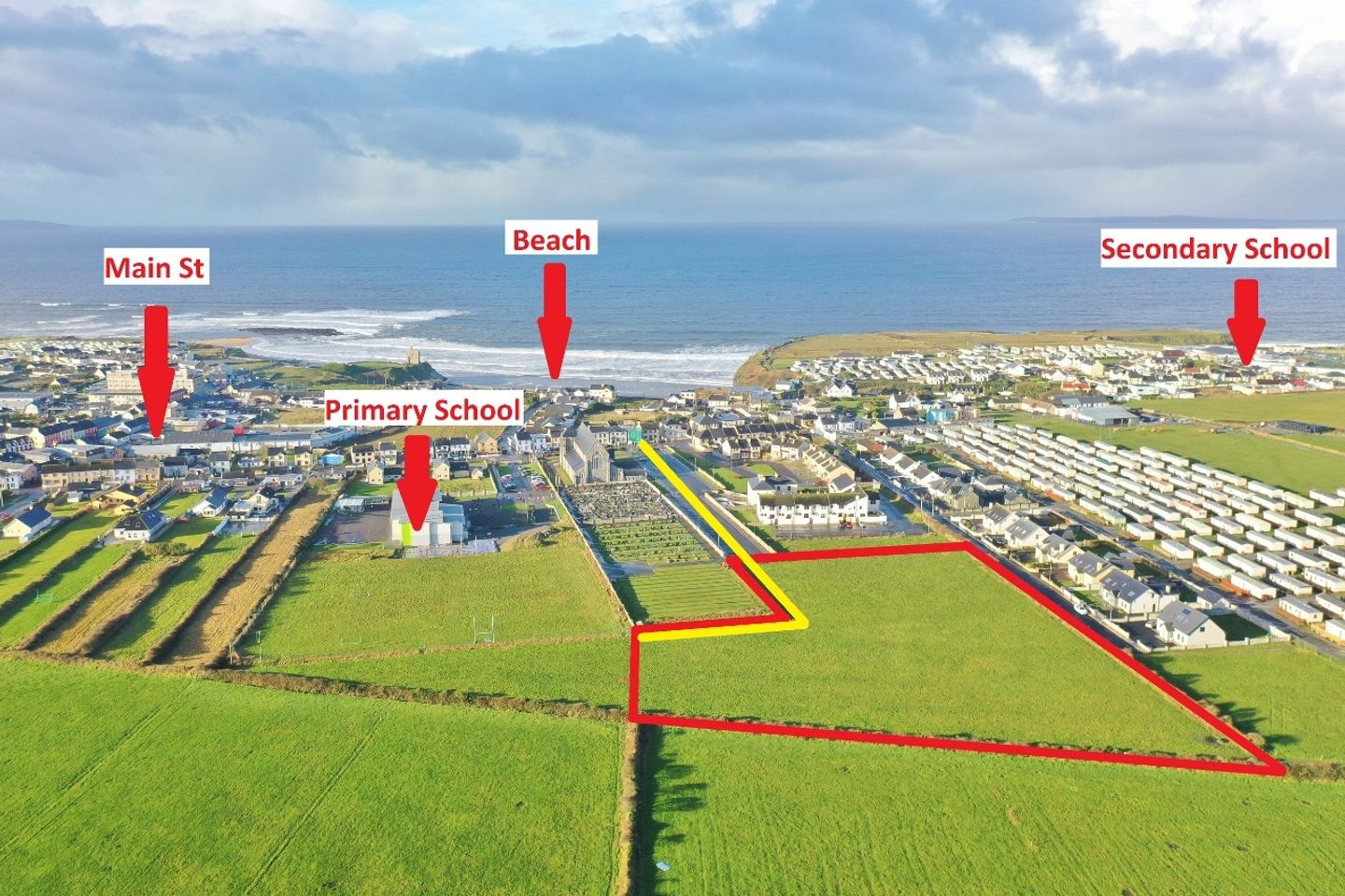 Commercial property for sale in Land at Church Road, Ballybunion, Co. Kerry