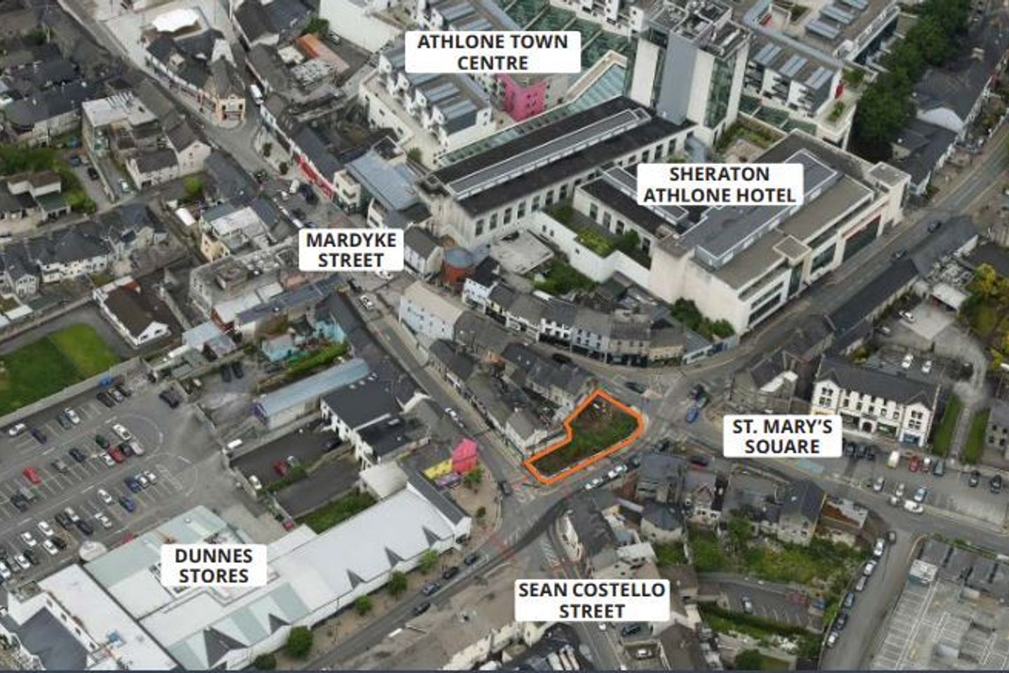 Development Site, Mardyke Street, Athlone, Co. Westmeath