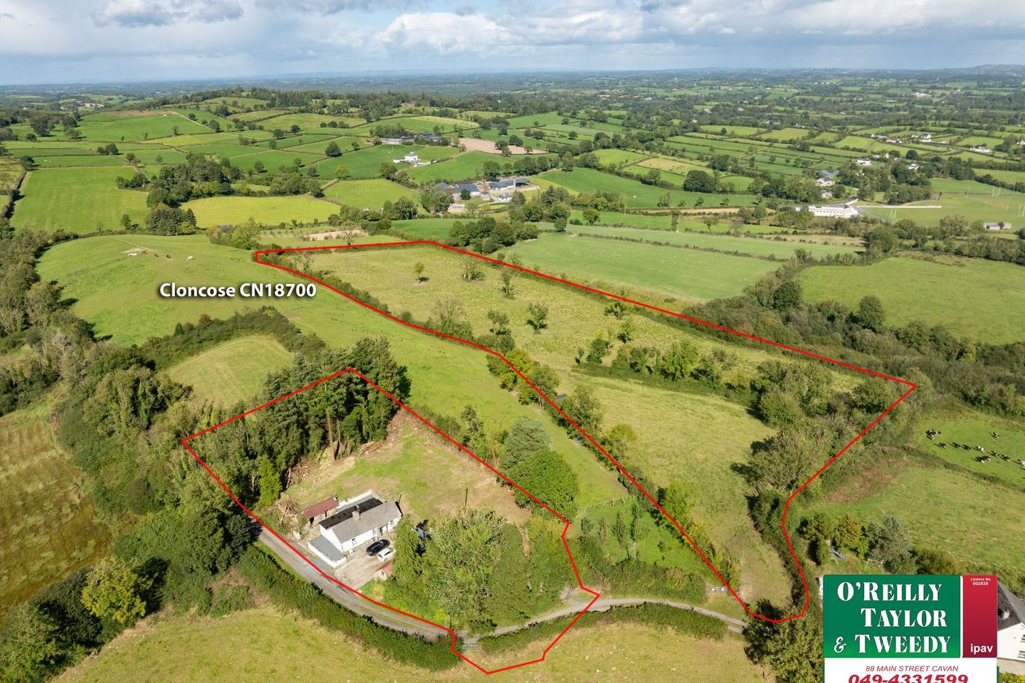Lot 3 - House plus c. 9 Ac. at Cloncose, Arva, Co. Cavan, H12DN82