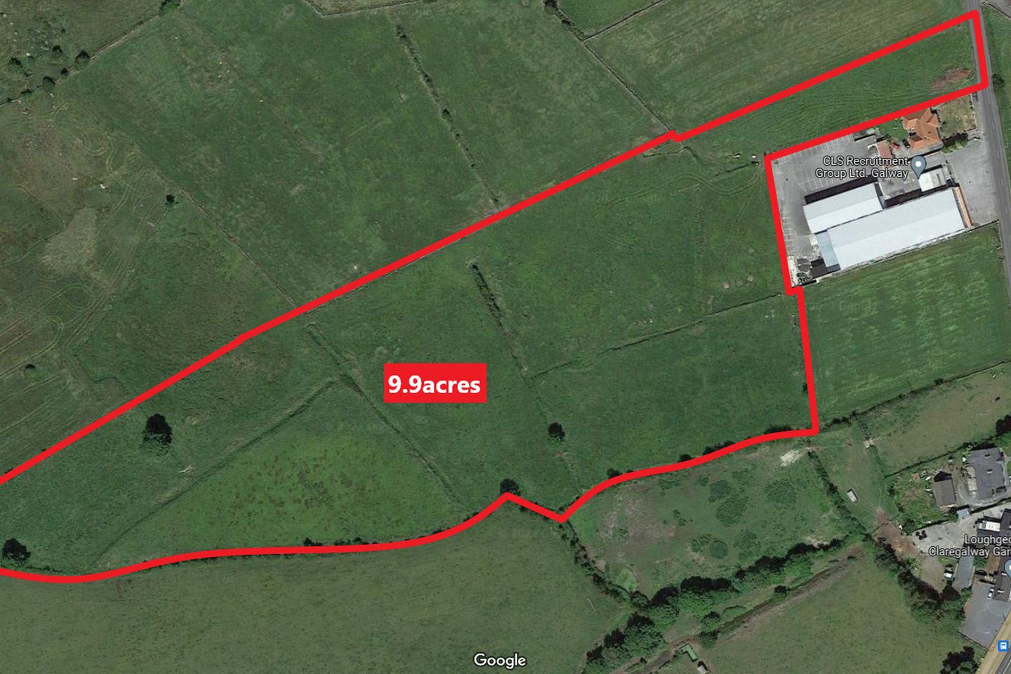 Commercial property for sale in 9.9 acres of Agricultural Lands