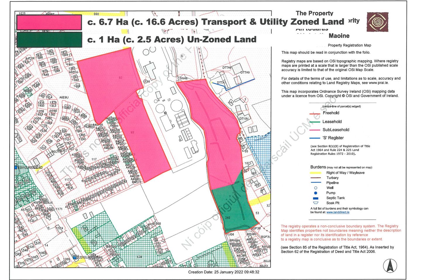 Commercial property for sale in Mountmellick and Ridge Roads, Portlaoise, Co. Laois