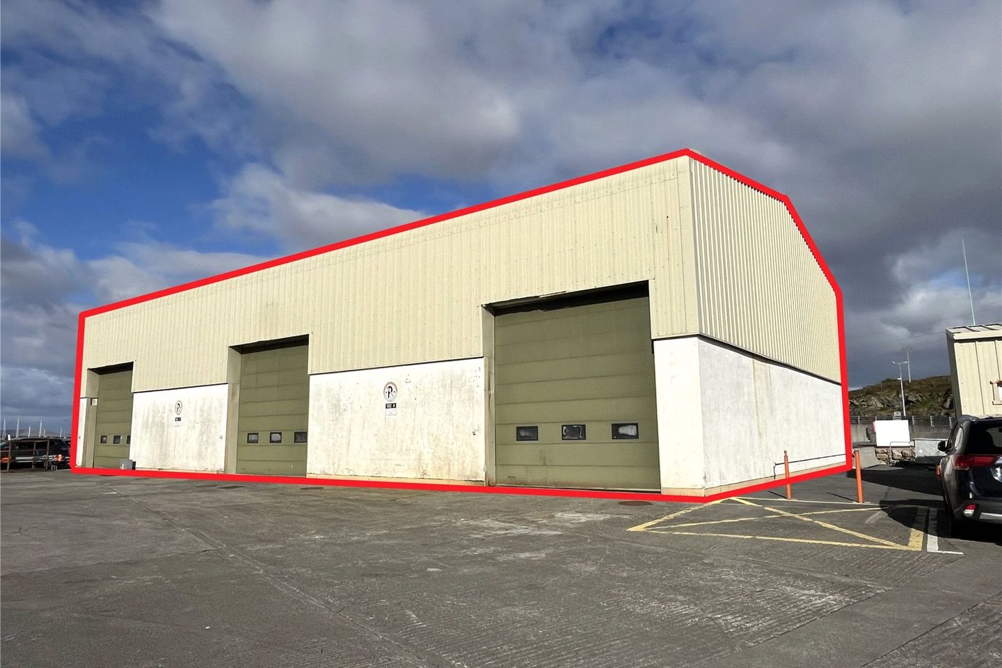 Warehouse Rossaveel Pier, Rossaveel, Inverin, Co. Galway, H91Y8D6