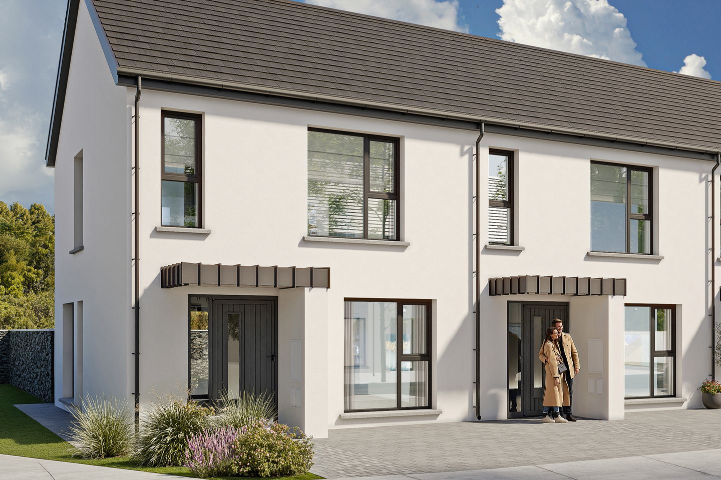 Type E- 2 Bed, End of Terrace, Cúl na Coirre, Cúl na Coirre, Church Road, Headford, Headford, Co. Galway