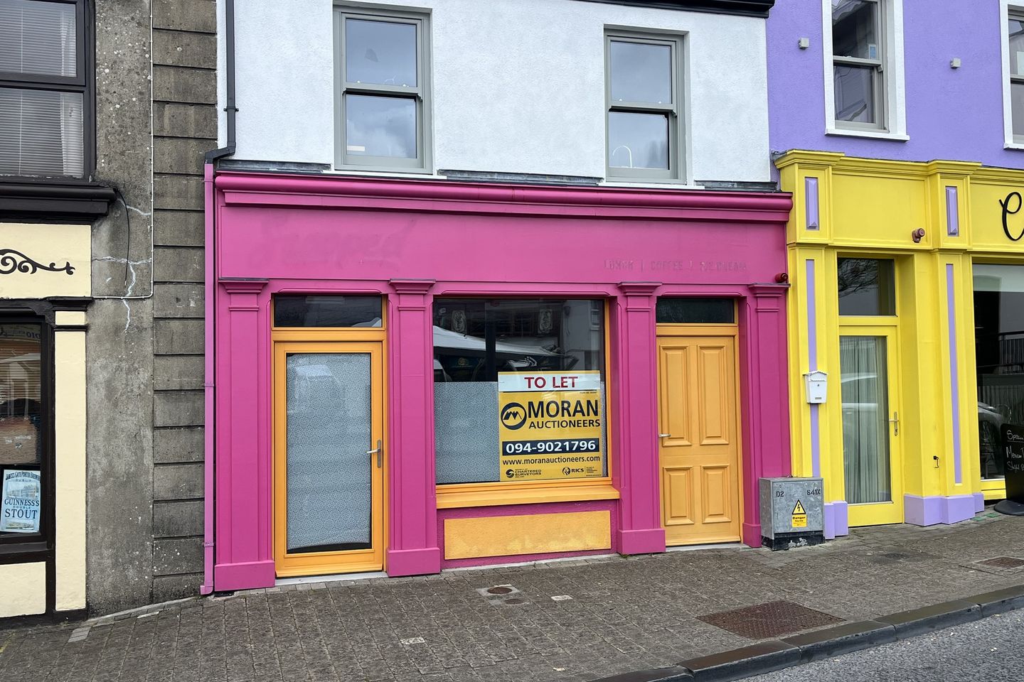 Commercial property for rent in Market Square, Castlebar, Co. Mayo