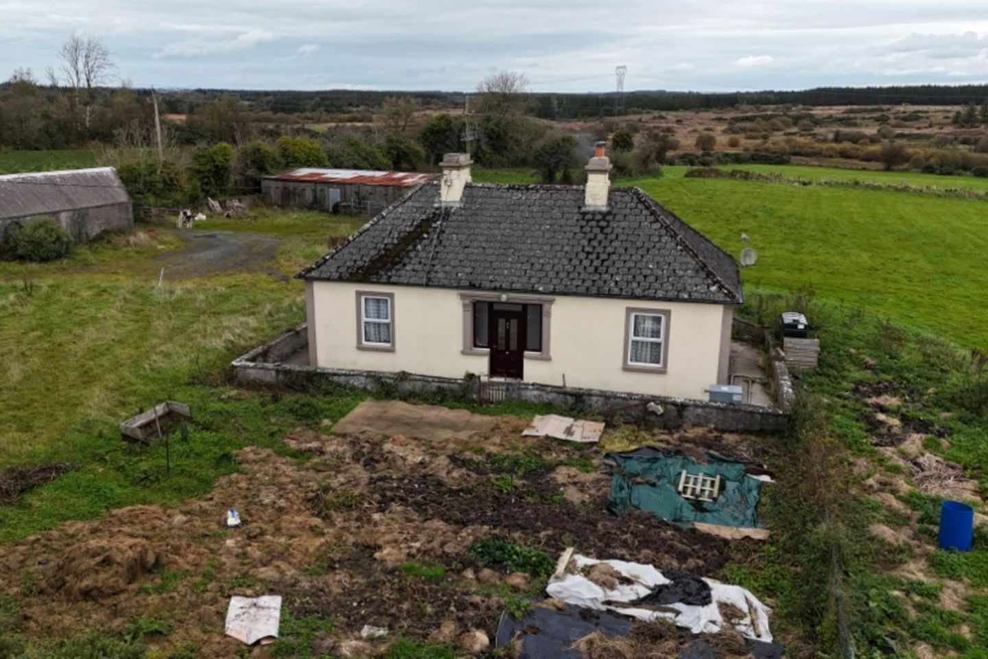Residence on c. 5.25 Acres, Shannagh More, Glenamaddy, Co. Galway, F45KH67