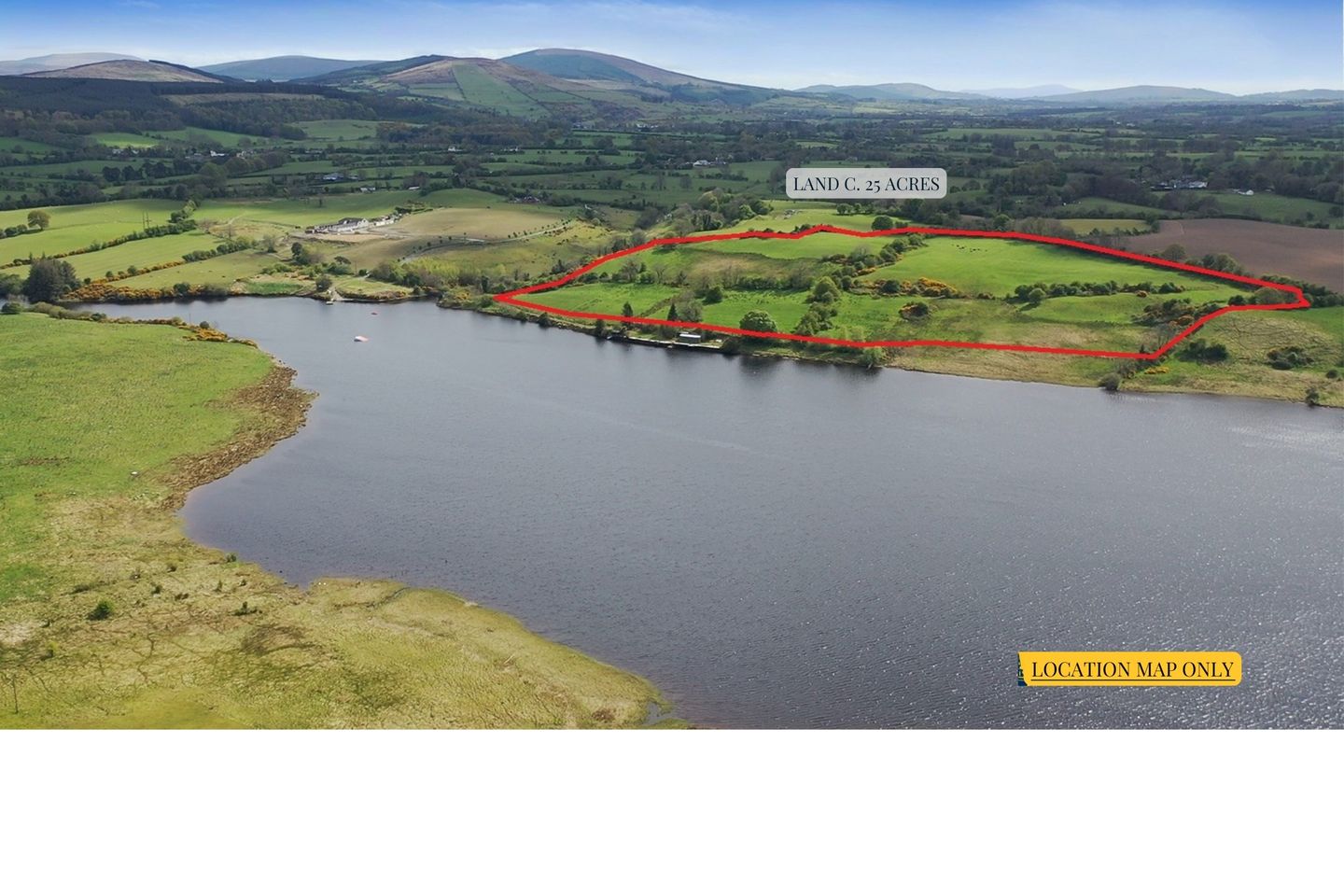 Land c. 25 acres/ 10.16 Ha., Golden Falls, Ballymore Eustace, Co. Kildare