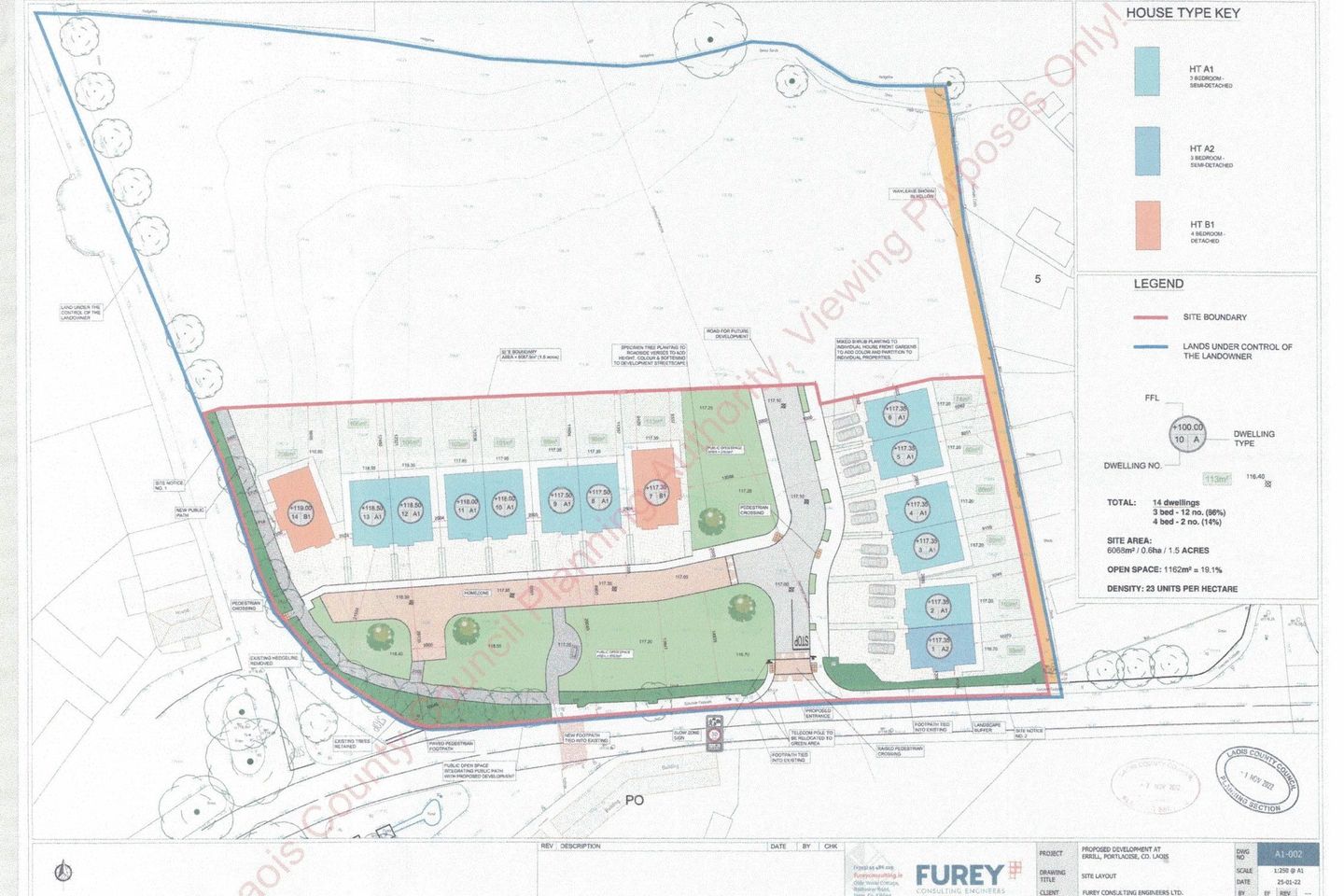 Site Development, Errill Village, Errill, Co. Laois