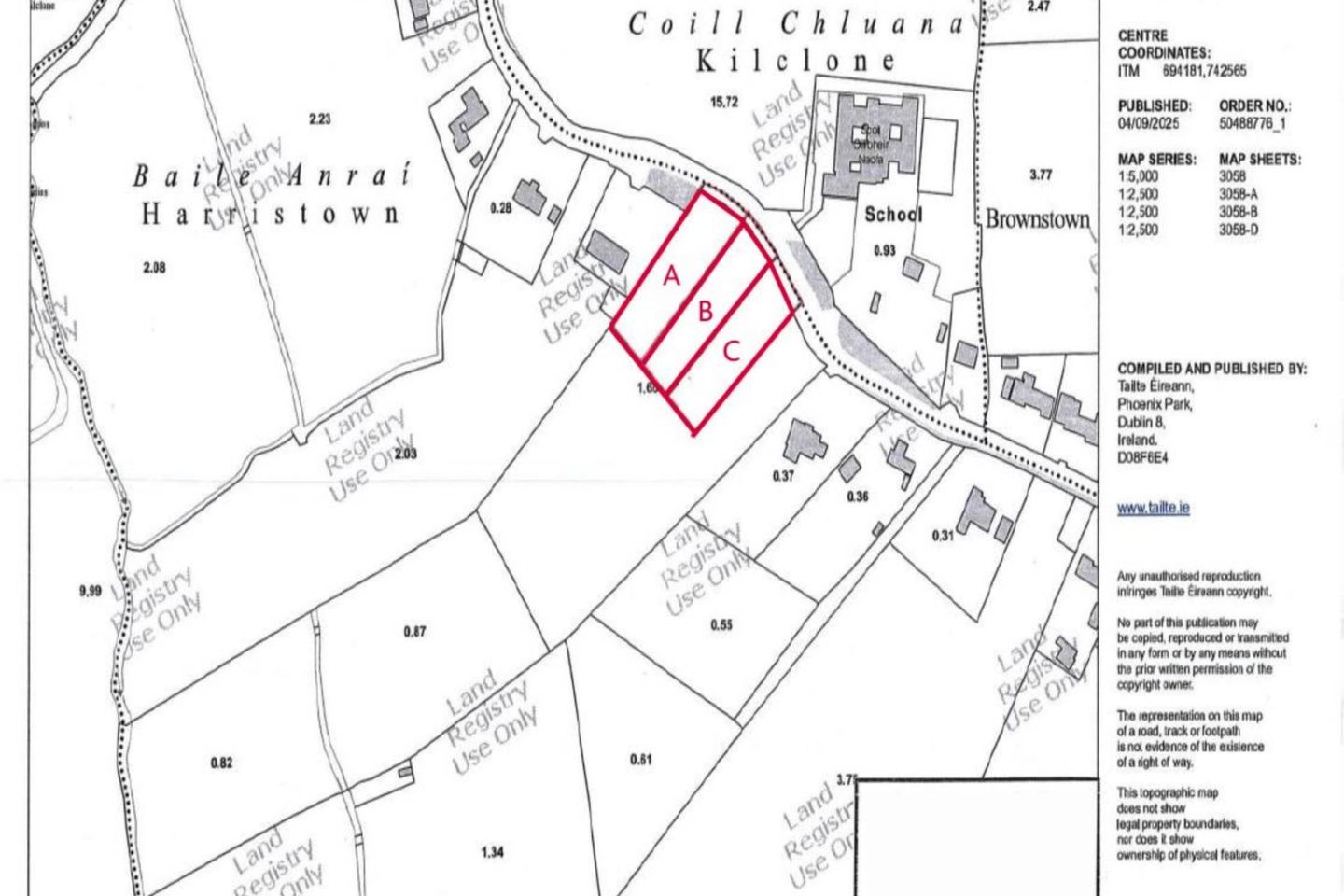 Site A, Harristown, Kilcloon, Co. Meath