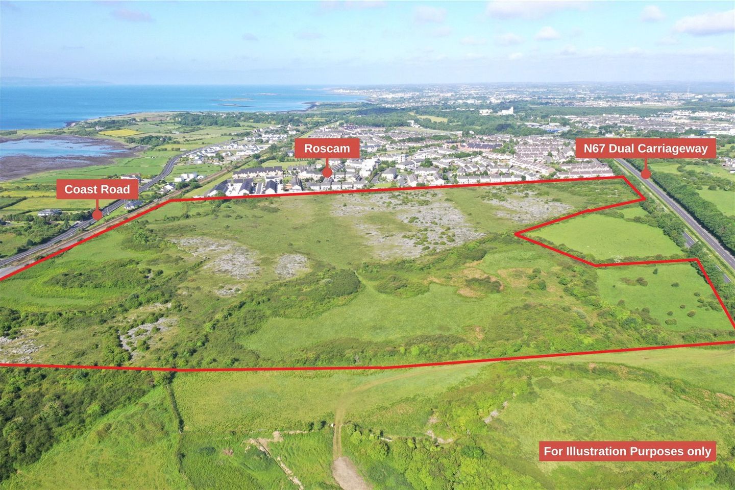 Commercial property for sale in Land At Curragrean, Coast Road