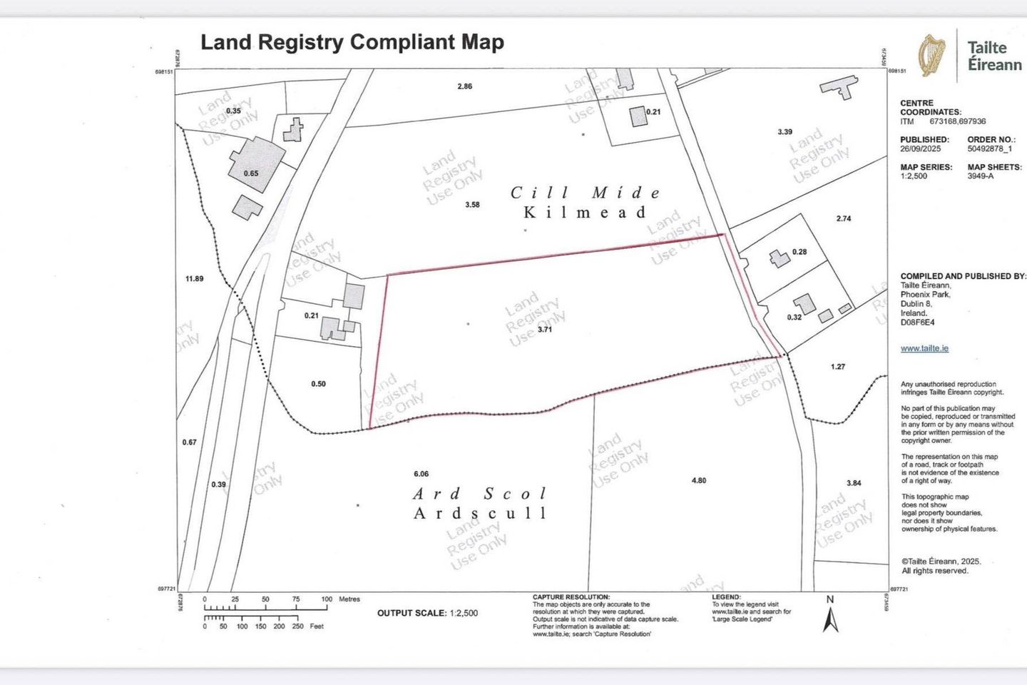 C. 8.7 Acres, Ardscull, Kilmeade, Athy, Co. Kildare