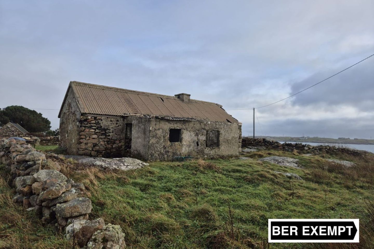 Derelict Cottage On Inishturk South, Clifden, Co. Galway