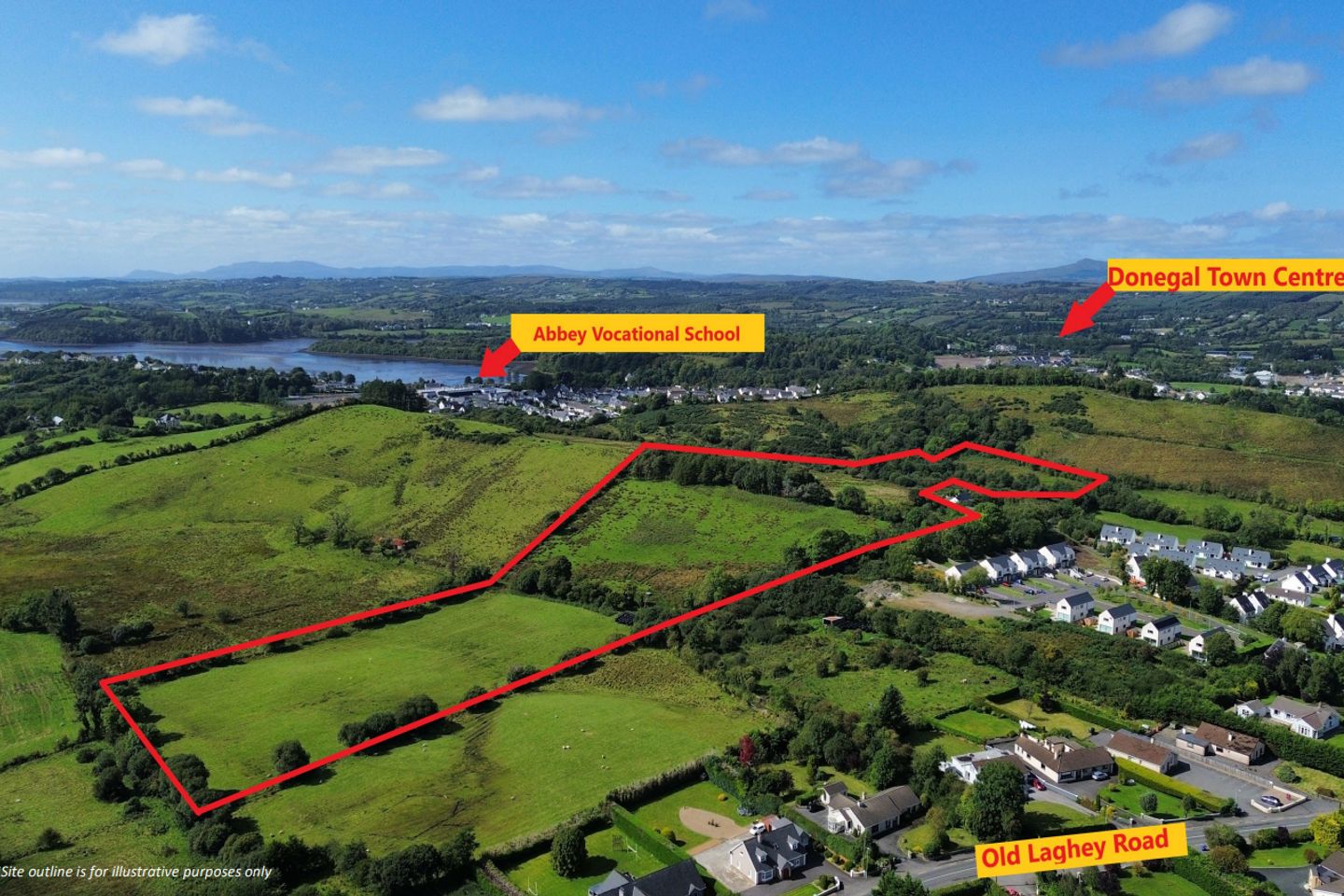 Approx. 21.30 acres at Raforker, Donegal Town, Co. Donegal