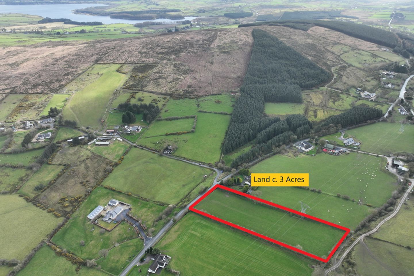 Commercial property for sale in Land C. 3 Acres, Hollywood, Co. Wicklow