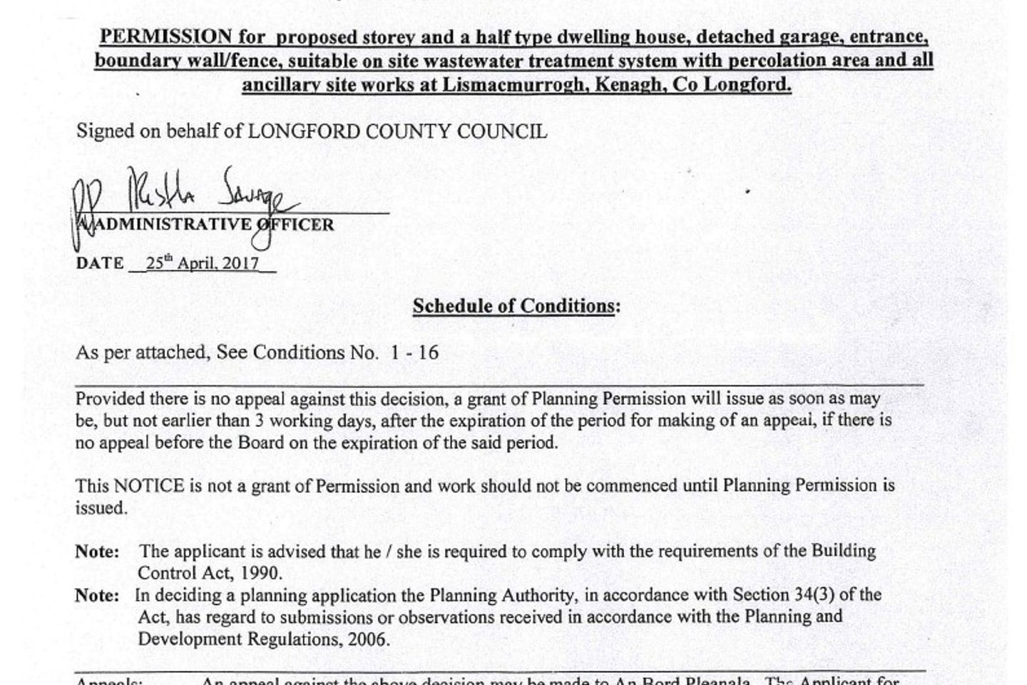 Commercial property for sale in Lismacmurrogh, Keenagh, Co. Longford