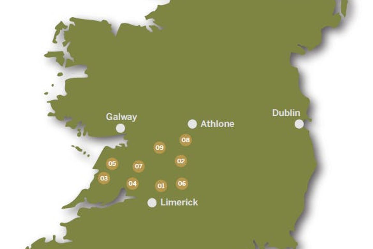 Project West Forestry, Ballykelly, Co. Clare, O'Callaghans Mills, Co. Clare