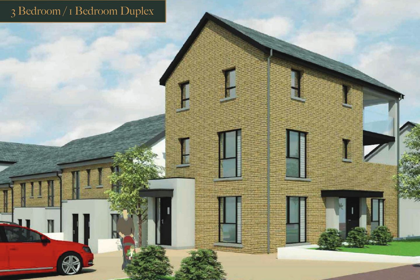 3 Bedroom Duplex, Belview Wood, Belview Wood, Maryborough, Douglas, Co. Cork