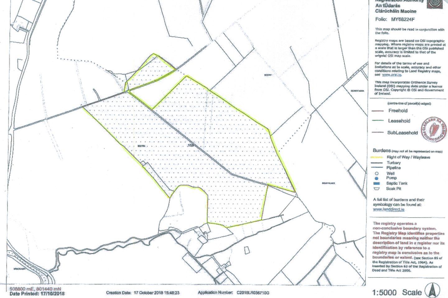 c. 80 acres of Peat Land , Beltra Glenhest, Newport, Co. Mayo