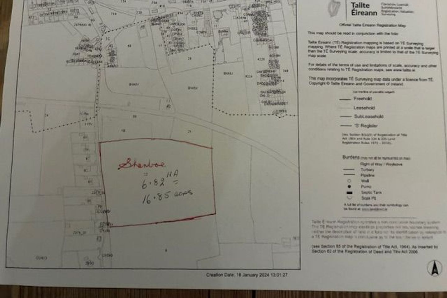 Shanboe., Borris-in-Ossory, Co. Laois