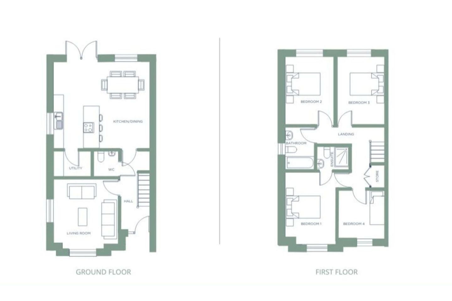 4 Bedroom Semi-Detached, Strangers Lane, 4 Bedroom Semi-Detached, Strangers Lane, Tramore, Co. Waterford