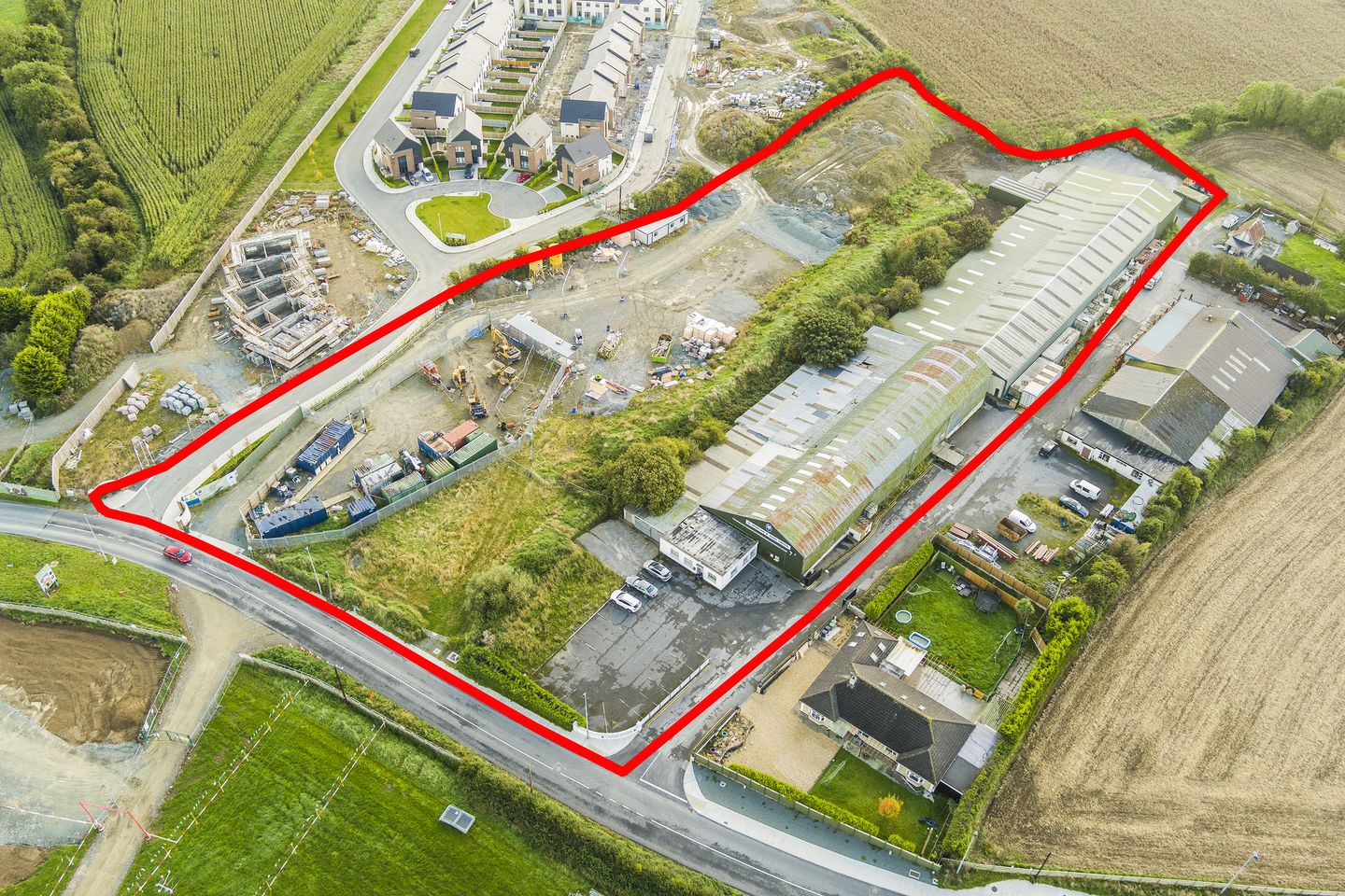 c. 1.968HA / 4.863 Acres at Ballymakenny Road, Drogheda, Co. Louth is