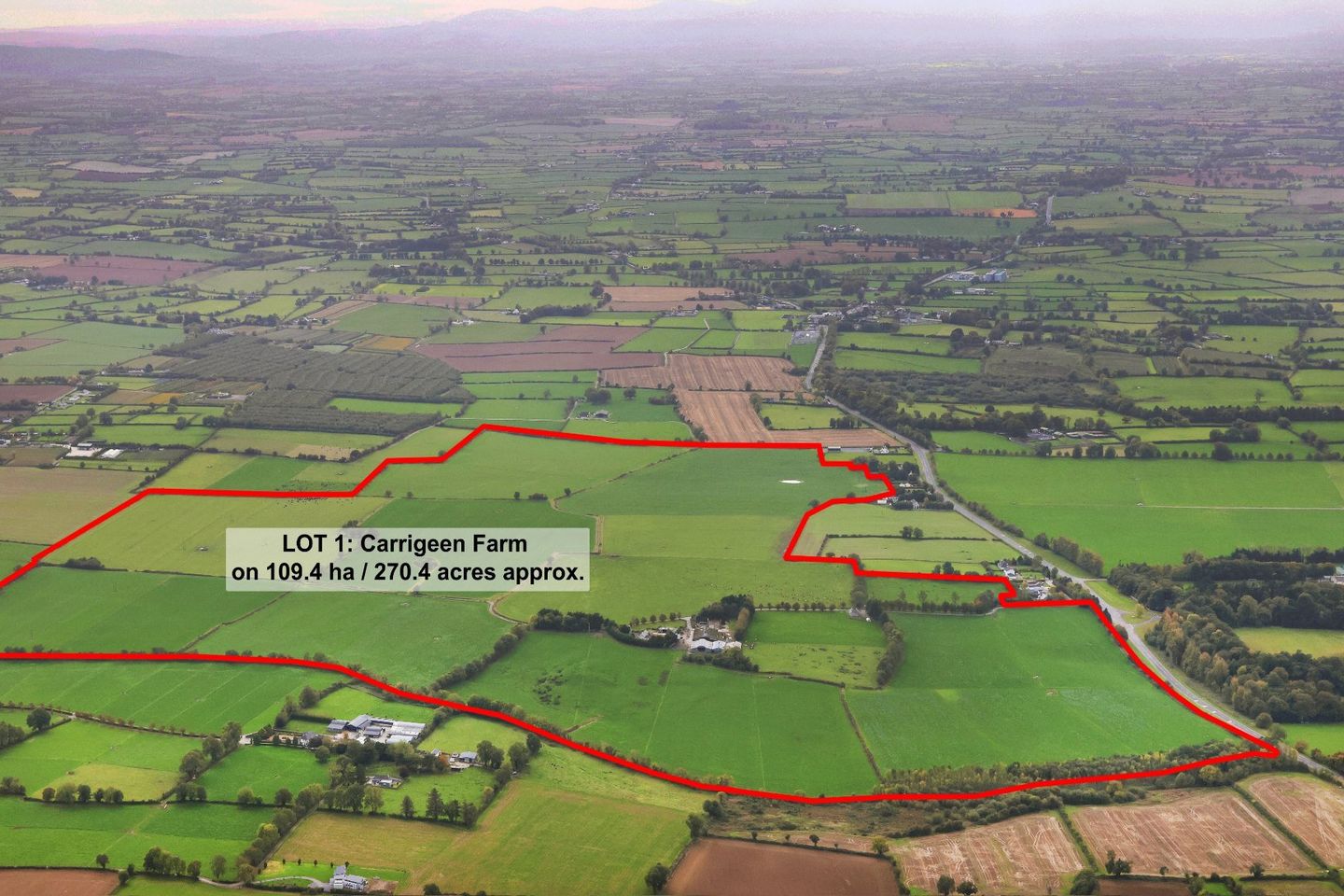 Lot 1 - Carrigeen Farm, Approx. 109.4 Ha (270.4 Acres), Cashel, County Tipperary, E25F886