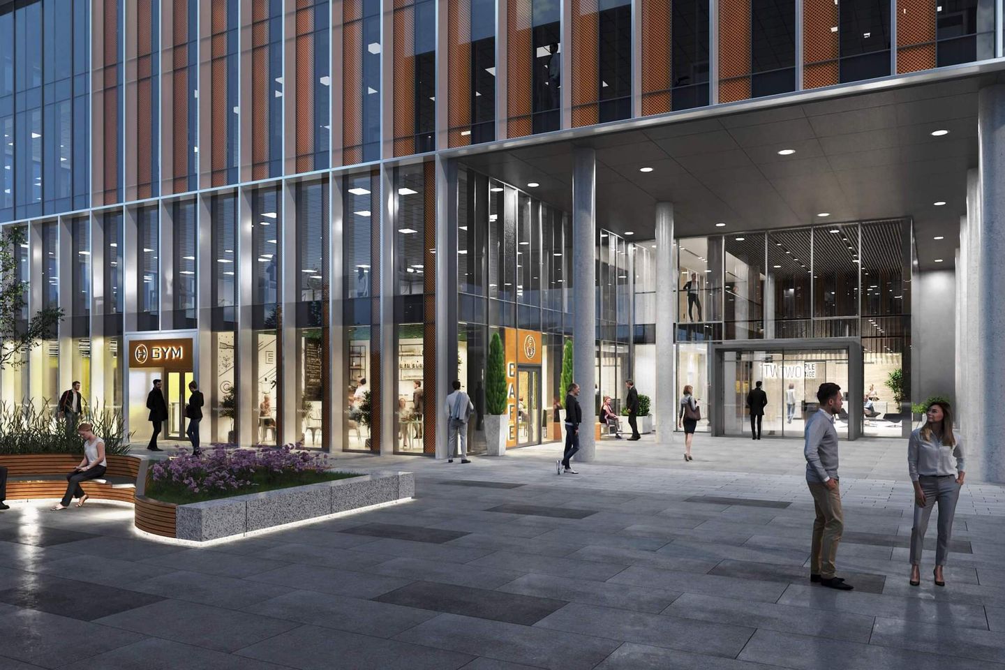 Commercial property for rent in Cafe, Two Stemple Exchange