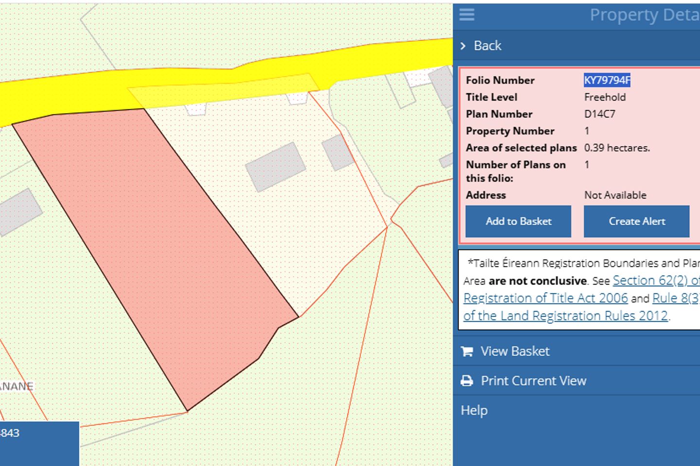 Rathanane, Kilcummin, Killarney, Co. Kerry