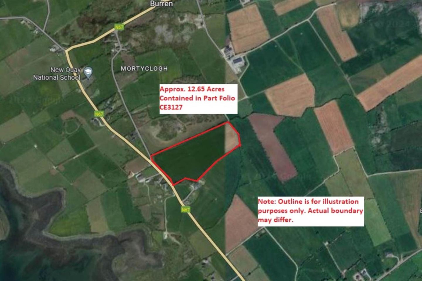 Commercial property for sale in Dooneen, Burrin, New Quay, Co. Clare